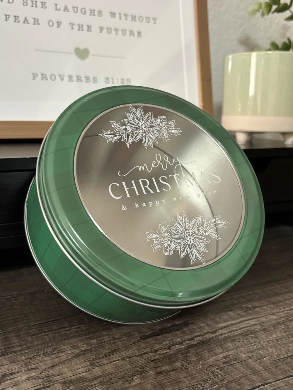 Merry Christmas Holiday Tins from Hobby Lobby - Set of 8